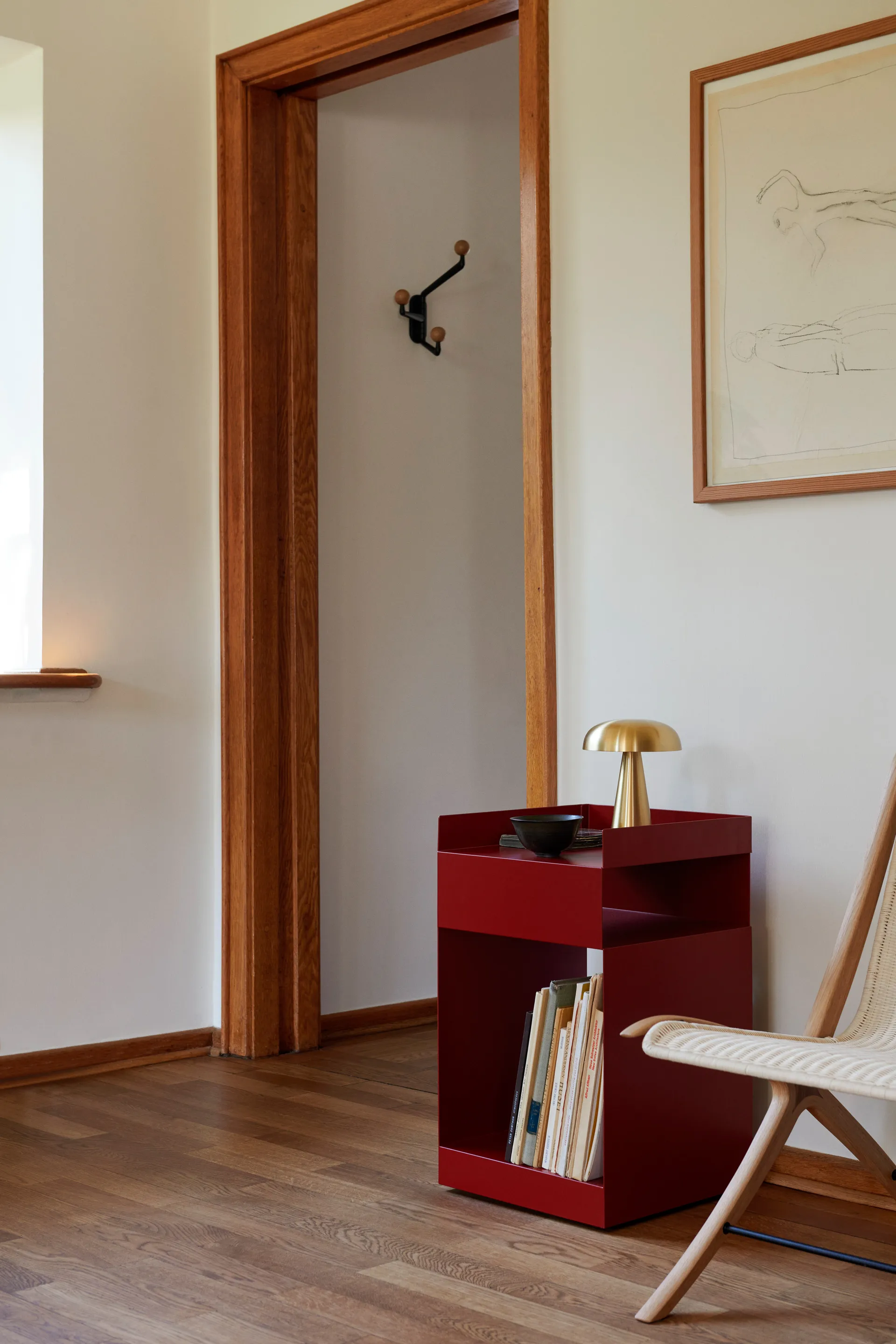 Carrinho de serviço Rotate SC73 merlot, Merlot &Tradition