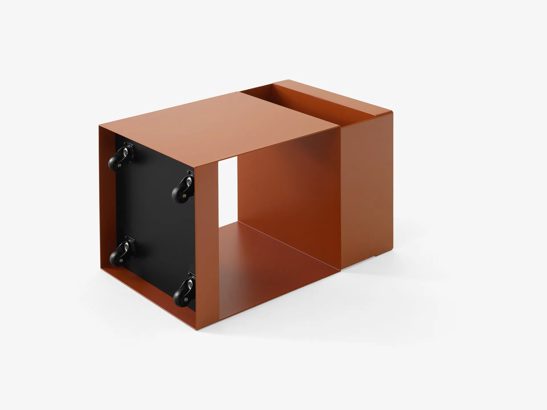 Carrinho de serviço Rotate SC73 terracotta, Terracotta &Tradition