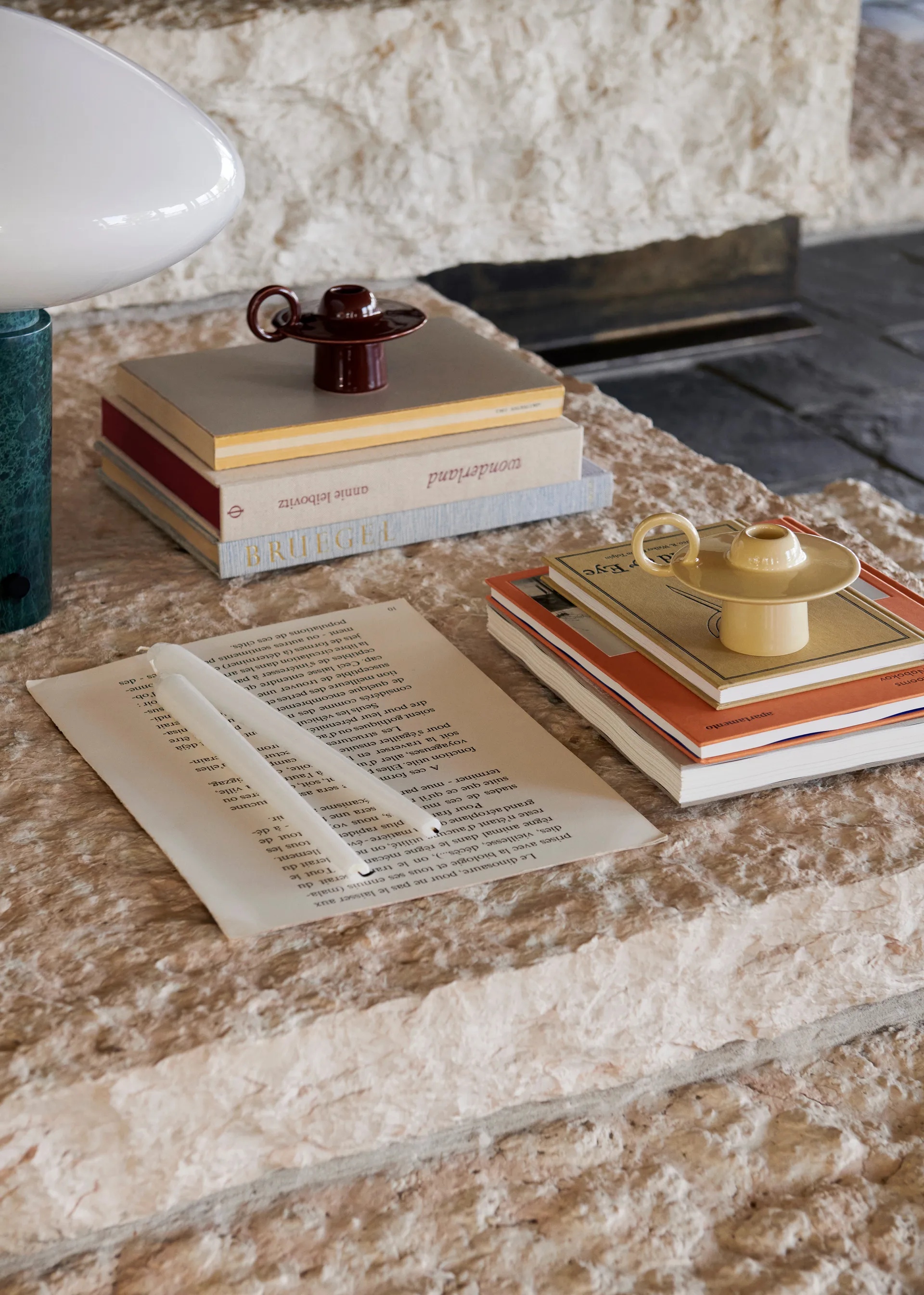 Castiçal Momento JH39, Castanho vermelho &Tradition