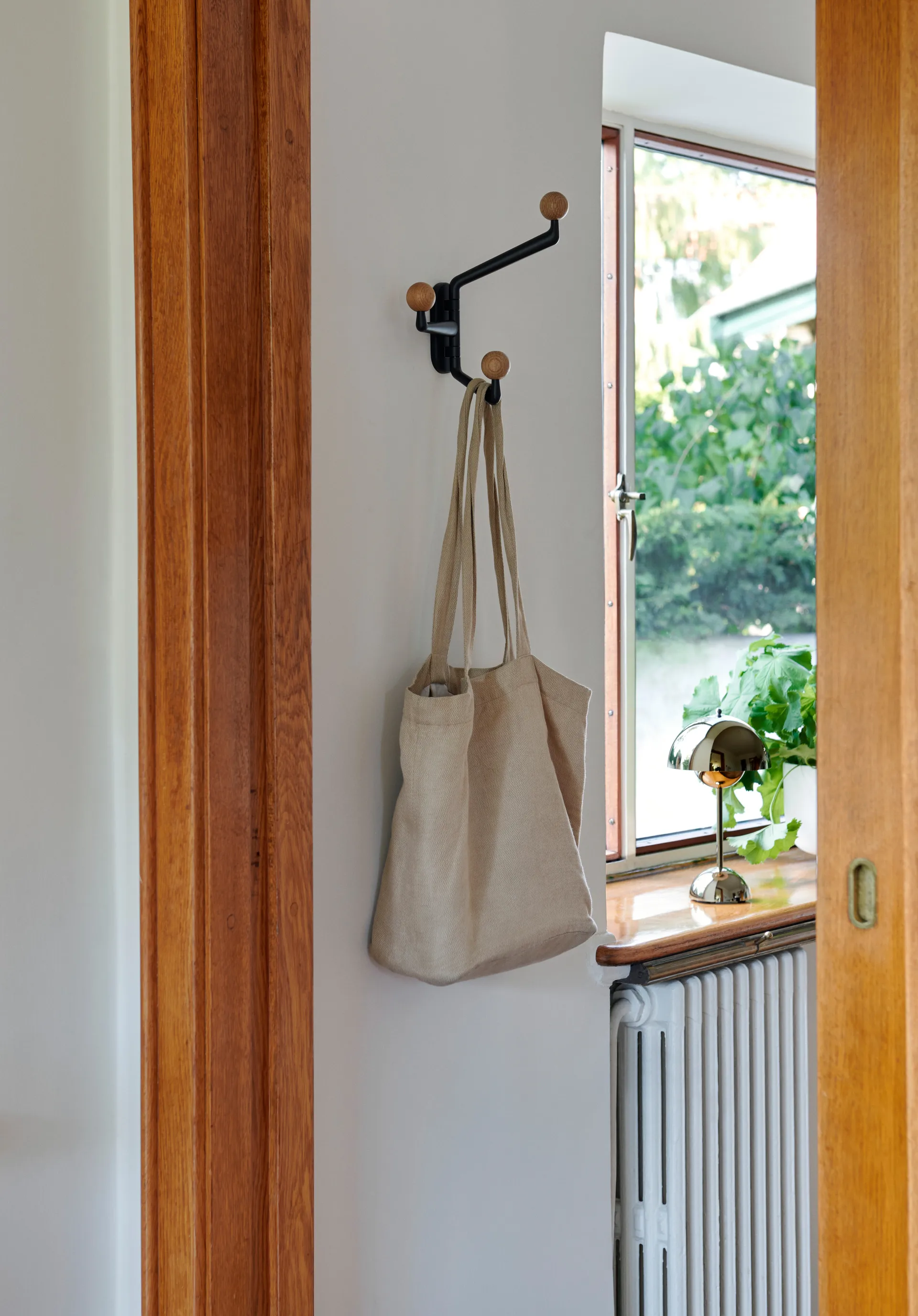 Gancho Capture SC74 pequeno 3 braços, Graphite-Oak &Tradition