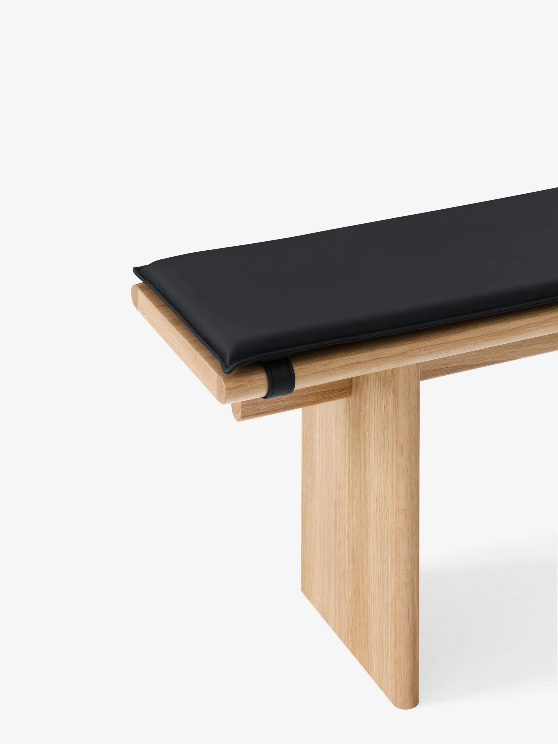 Ita banco OS5 almofada de assento, Couro Elmosoft 91102, 170 cm &Tradition