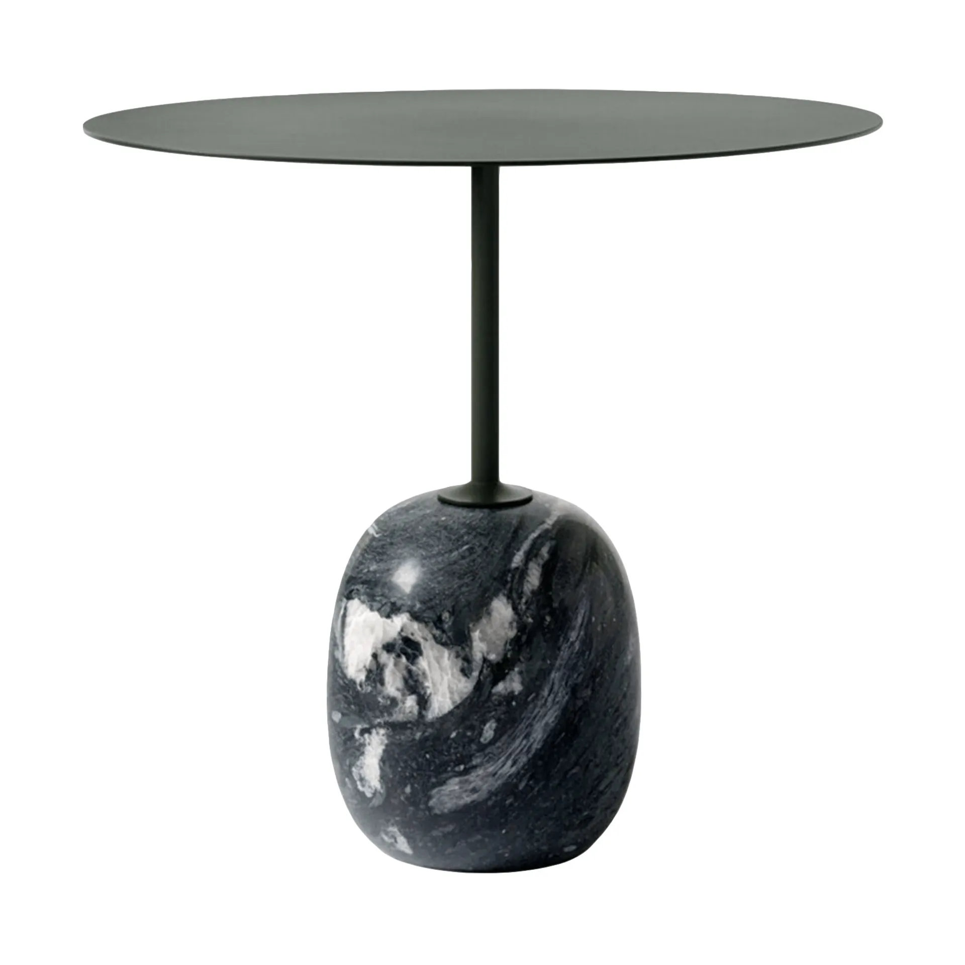 Lato LN9 mesa de apoio, Deep green-verde grigio, 40x50x45 cm &Tradition