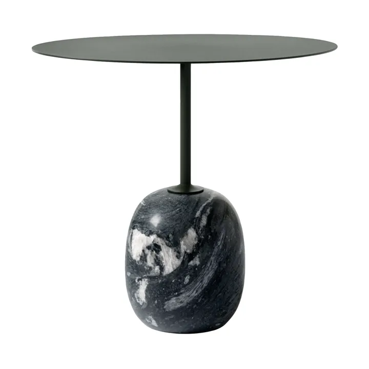 Lato LN9 mesa de apoio - Deep green-verde grigio, 40x50x45 cm - &Tradition