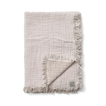 Manta de algodão Collect SC32 140x210 cm - cloud & milk (bege-branco) - &Tradition