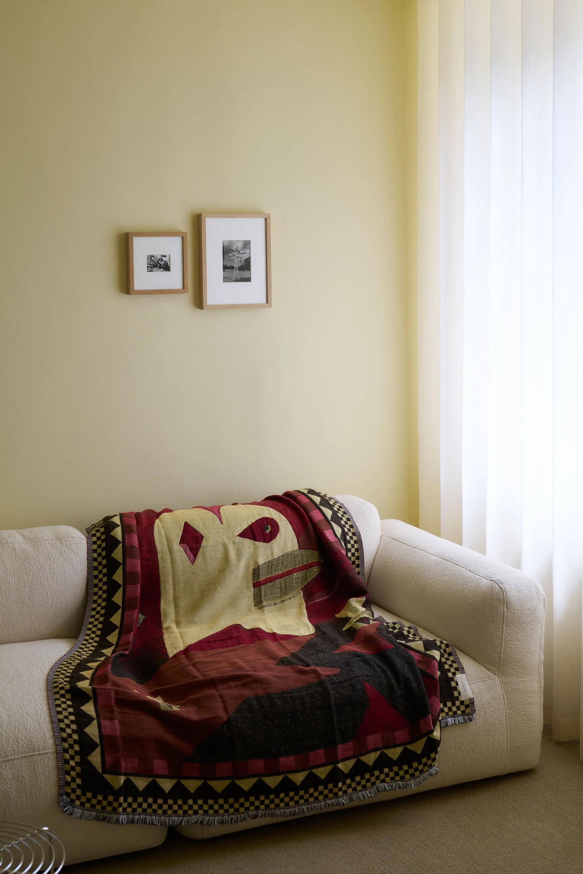 Manta Momento JH46 180x130 cm, Red dawn &Tradition