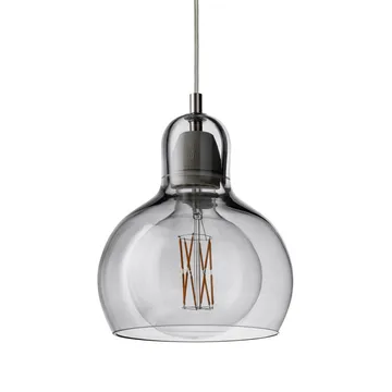 Mega Bulb - Prateado-cabo transparente - &Tradition