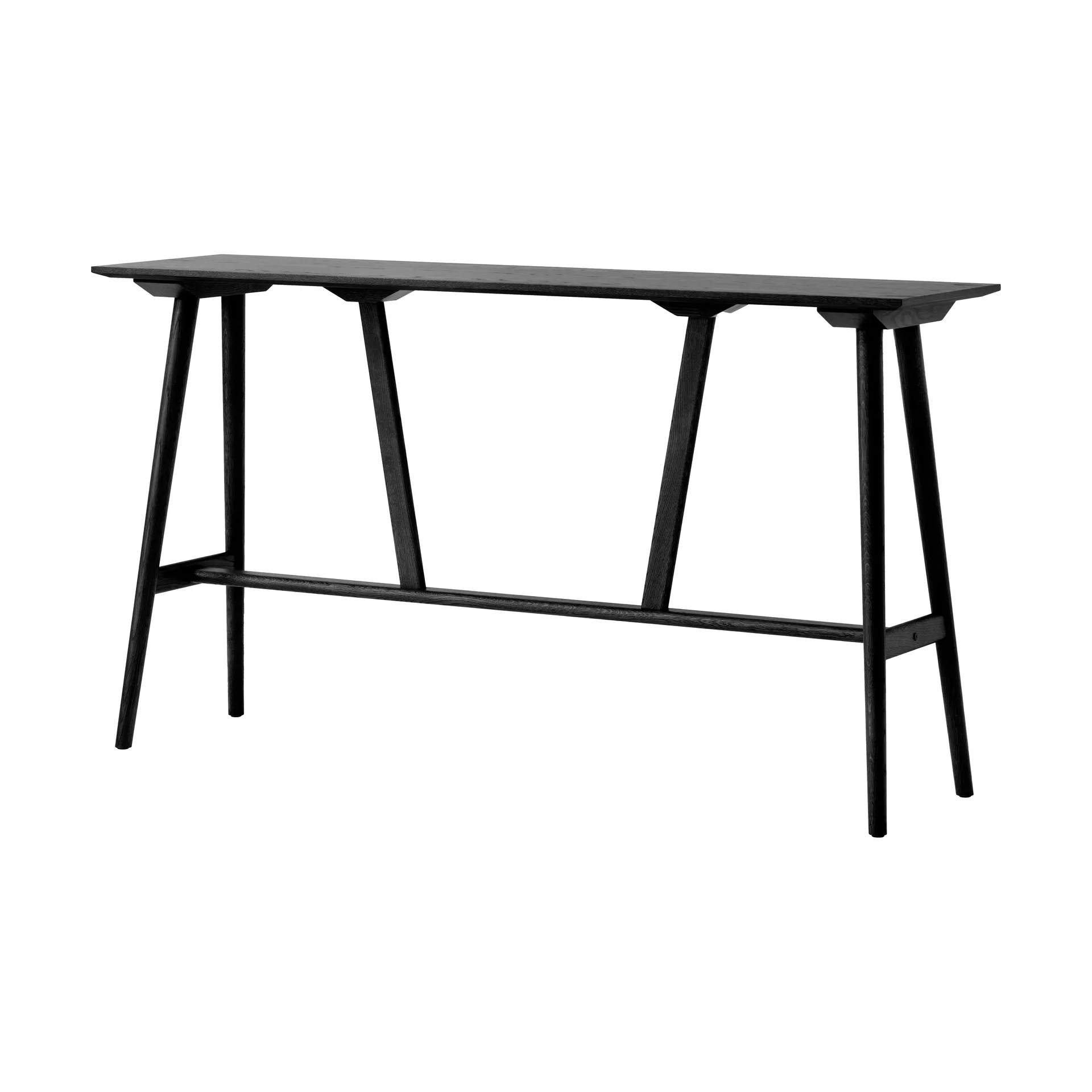 Mesa bar In Between SK27 Bar Table 190x50x105 cm, Carvalho lacado a preto &Tradition