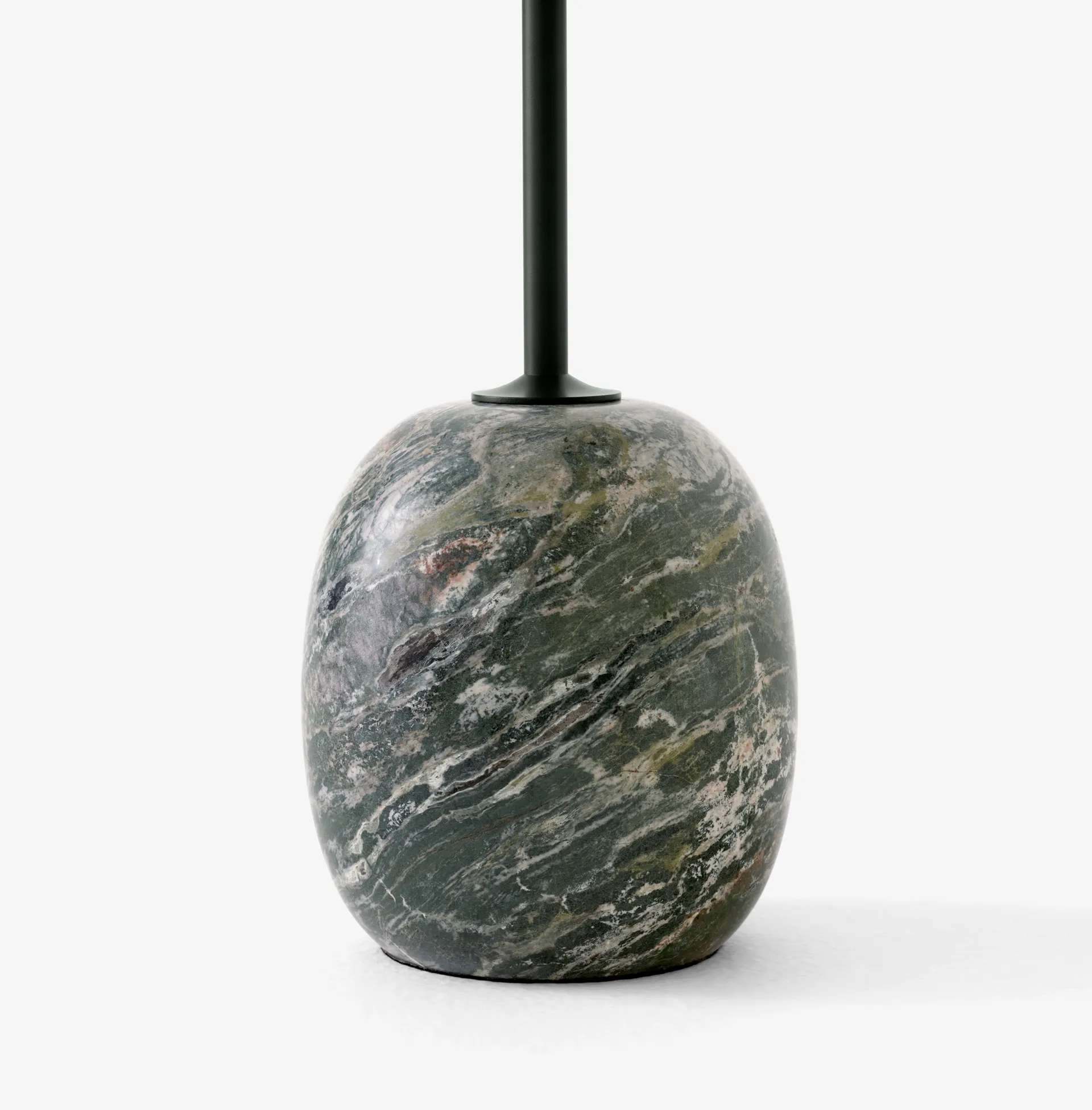 Mesa de apoio Lato LN8, Deep Green-Verde Alpi Marble &Tradition