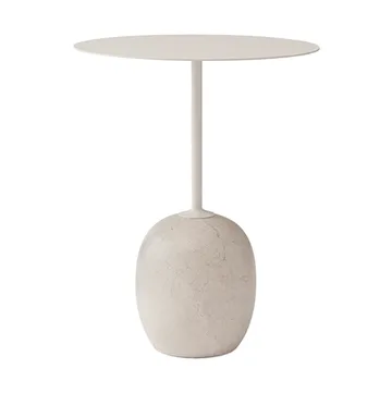 Mesa de apoio Lato LN8 - Ivory white-Crema diva marble - &Tradition