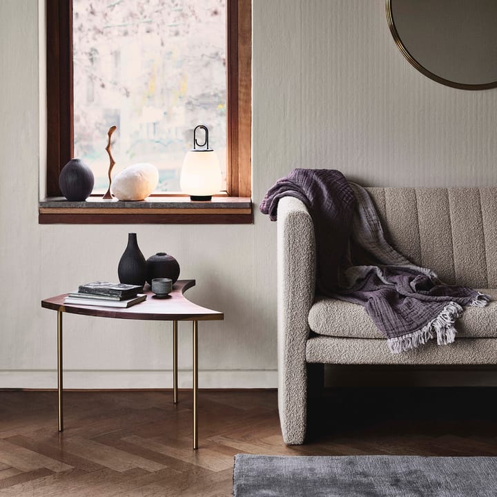 Mesa de apoio Pinwheel HM7, Walnut &Tradition