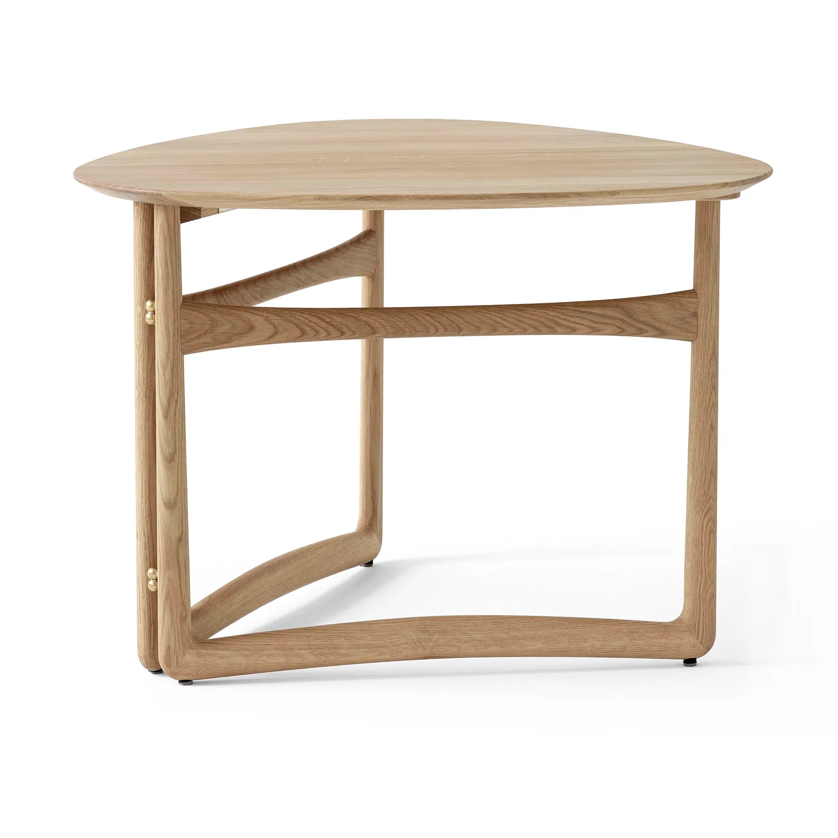 Mesa de centro Drop Leaf HM5, Oiled oak &Tradition