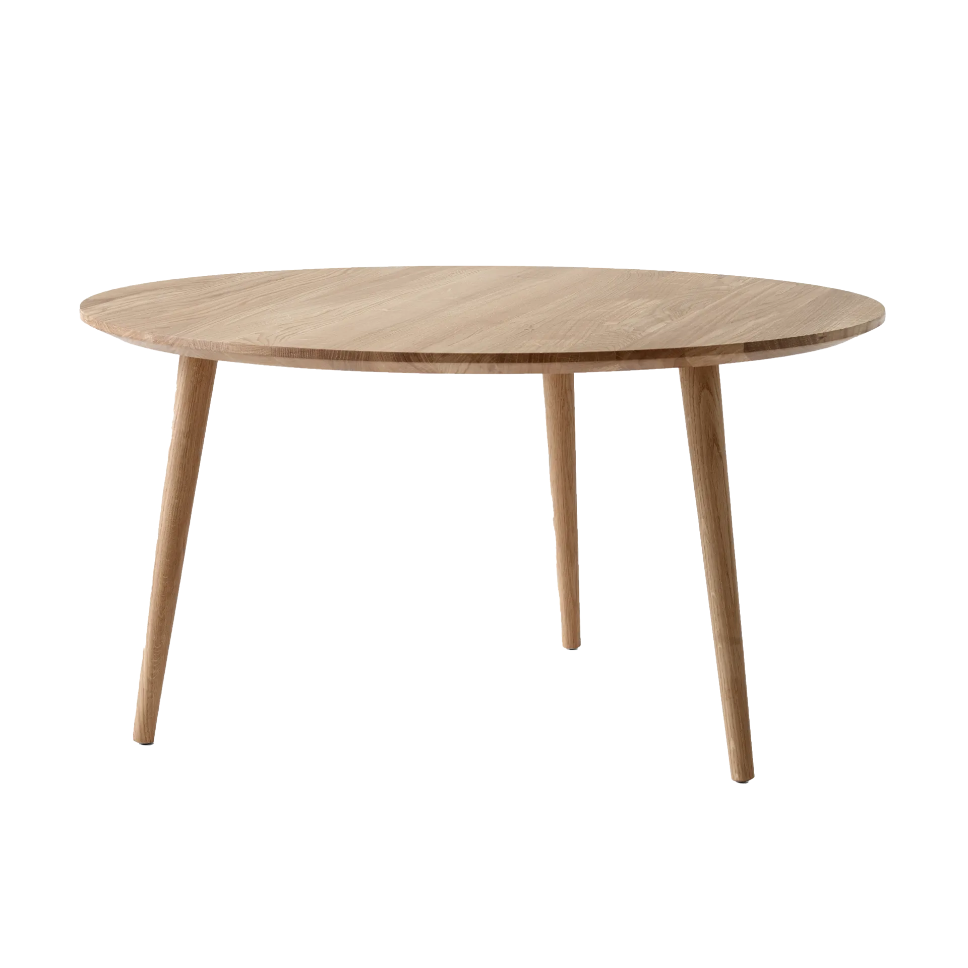 Mesa de centro In Between SK15 Ø90 cm, Oiled oak &Tradition