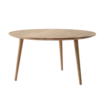 Mesa de centro In Between SK15 Ø90 cm - Oiled oak - &Tradition