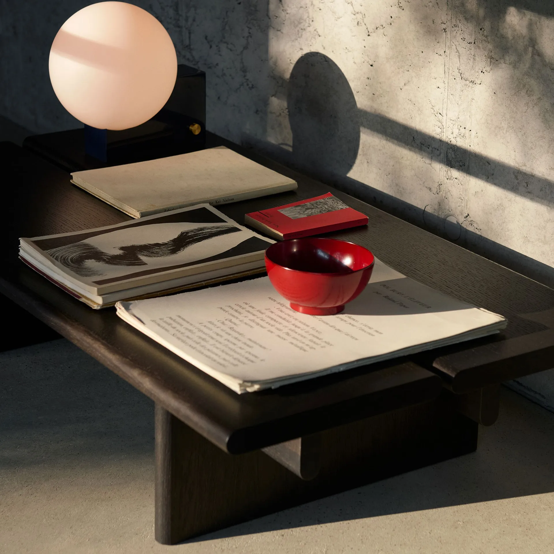 Mesa de centro Ita OS3 60x110 cm, Dark stained oak &Tradition