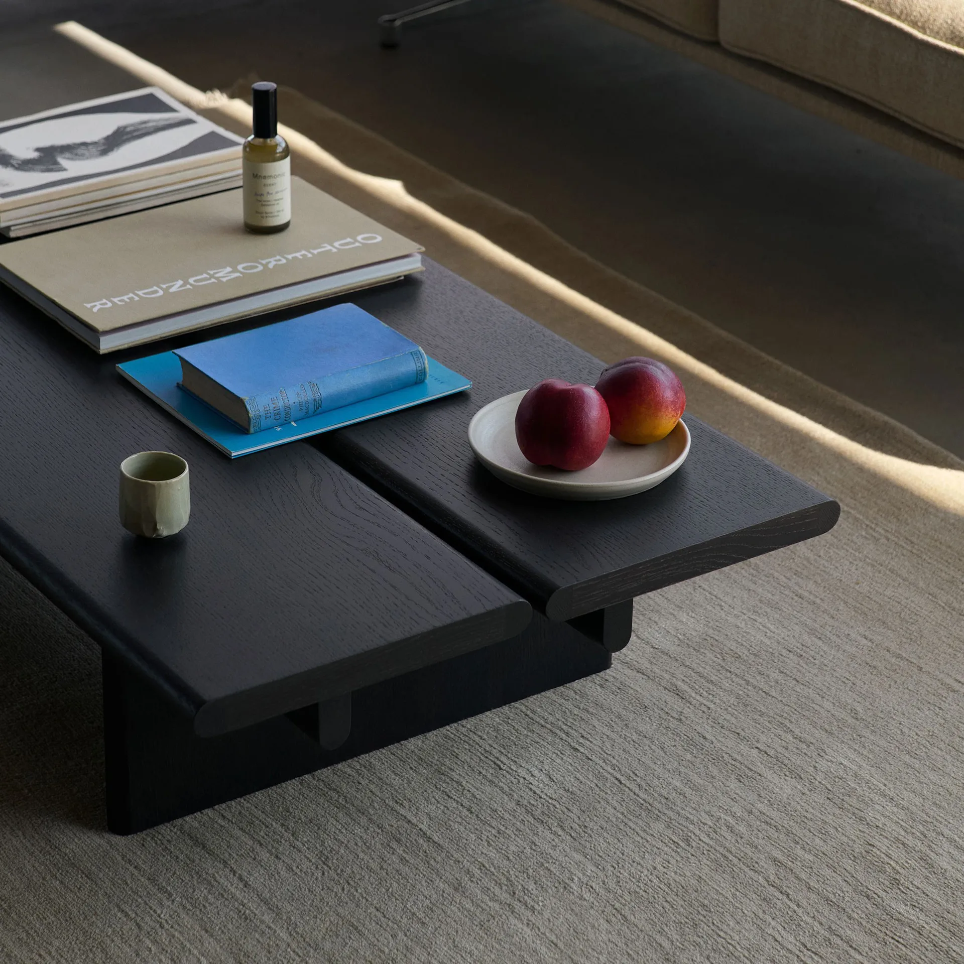 Mesa de centro Ita OS3 60x110 cm, Dark stained oak &Tradition