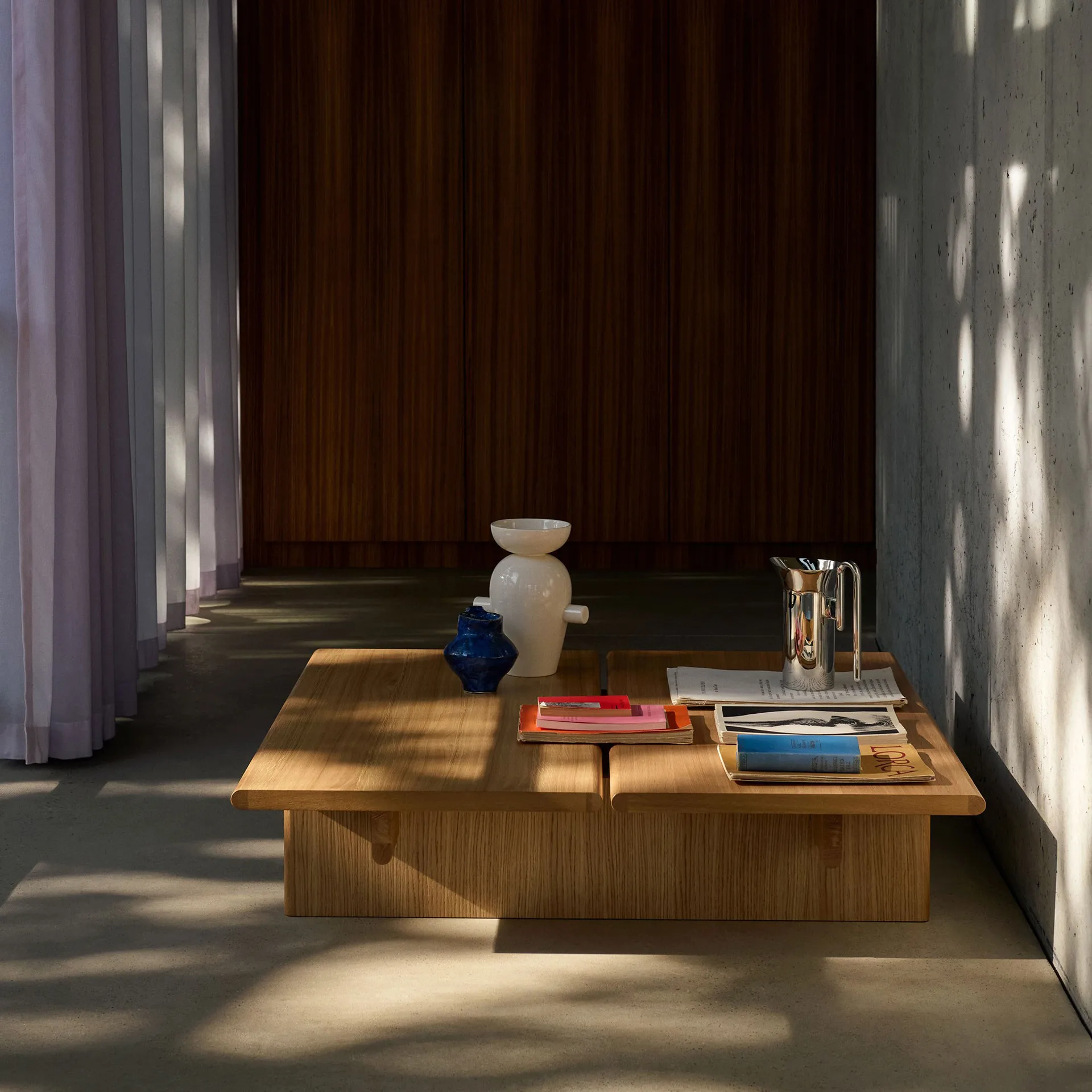 Mesa de centro Ita OS4 110x110 cm, Oak &Tradition