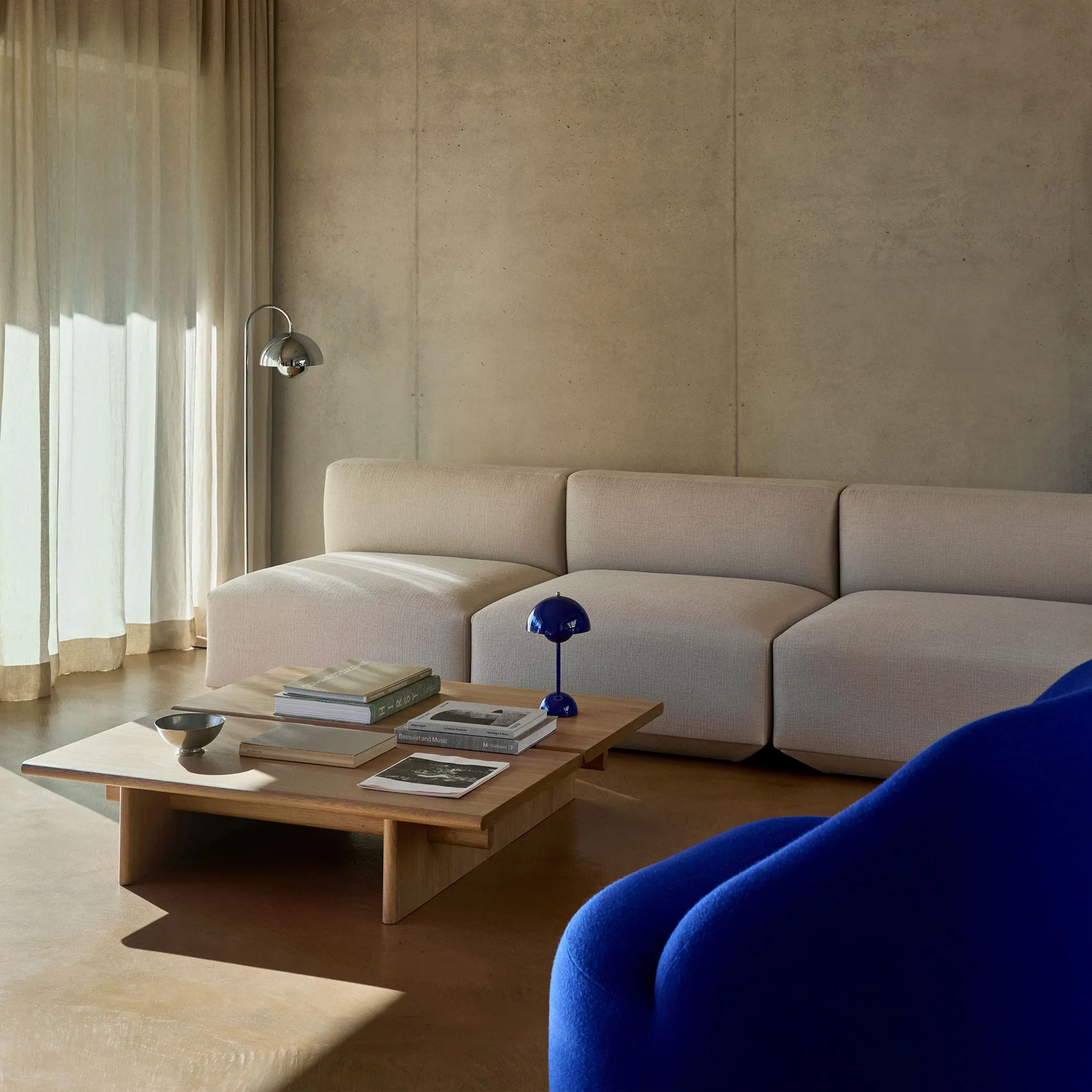 Mesa de centro Ita OS4 110x110 cm, Oak &Tradition