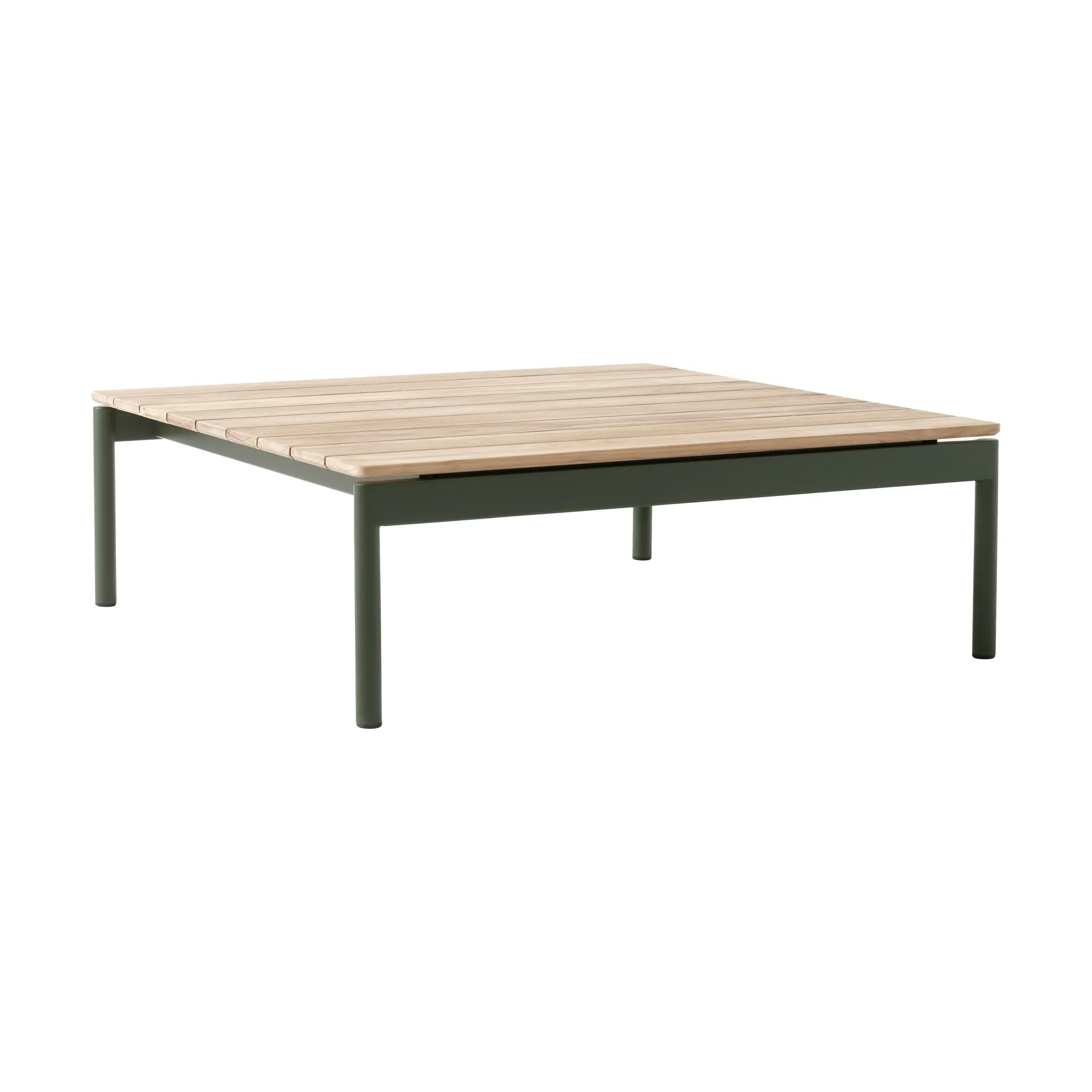 Mesa de centro Ville Outdoor AV50, Bronze green-teak &Tradition