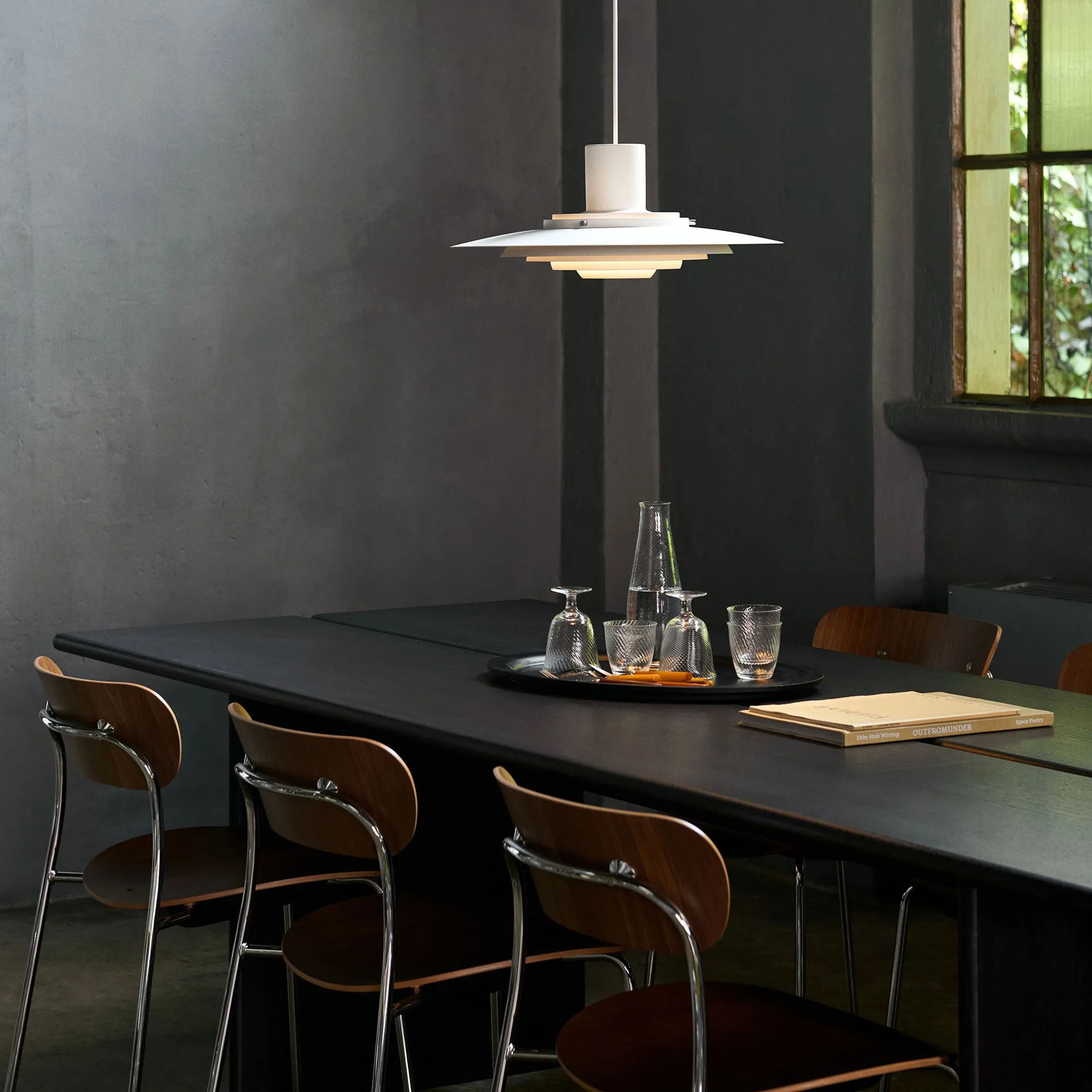 Mesa de jantar Ita OS2 95x260 cm, Dark stained oak &Tradition