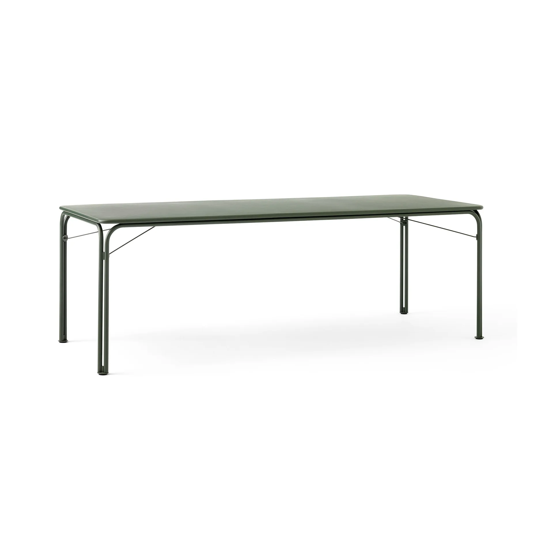 Mesa de jantar Thorvald Outdoor SC99 220 cm, Bronze green &Tradition