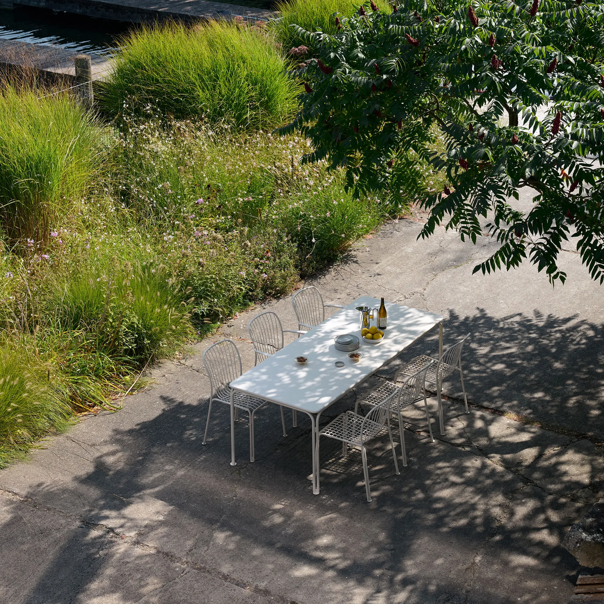 Mesa de jantar Thorvald Outdoor SC99 220 cm, Ivory &Tradition