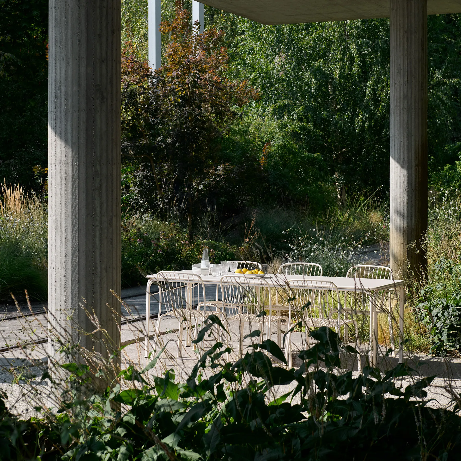 Mesa de jantar Thorvald Outdoor SC99 220 cm, Ivory &Tradition