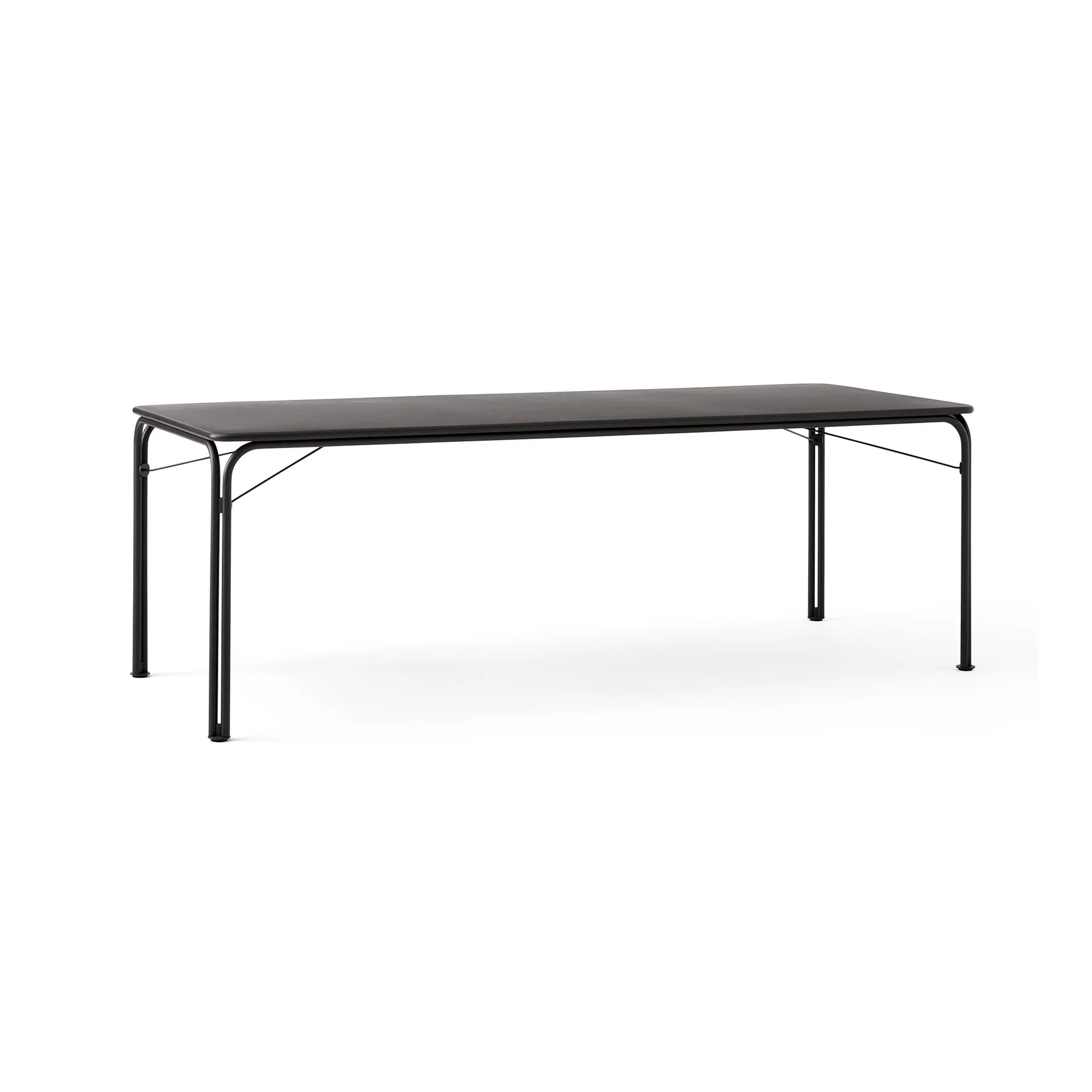 Mesa de jantar Thorvald Outdoor SC99 220 cm, Warm black &Tradition