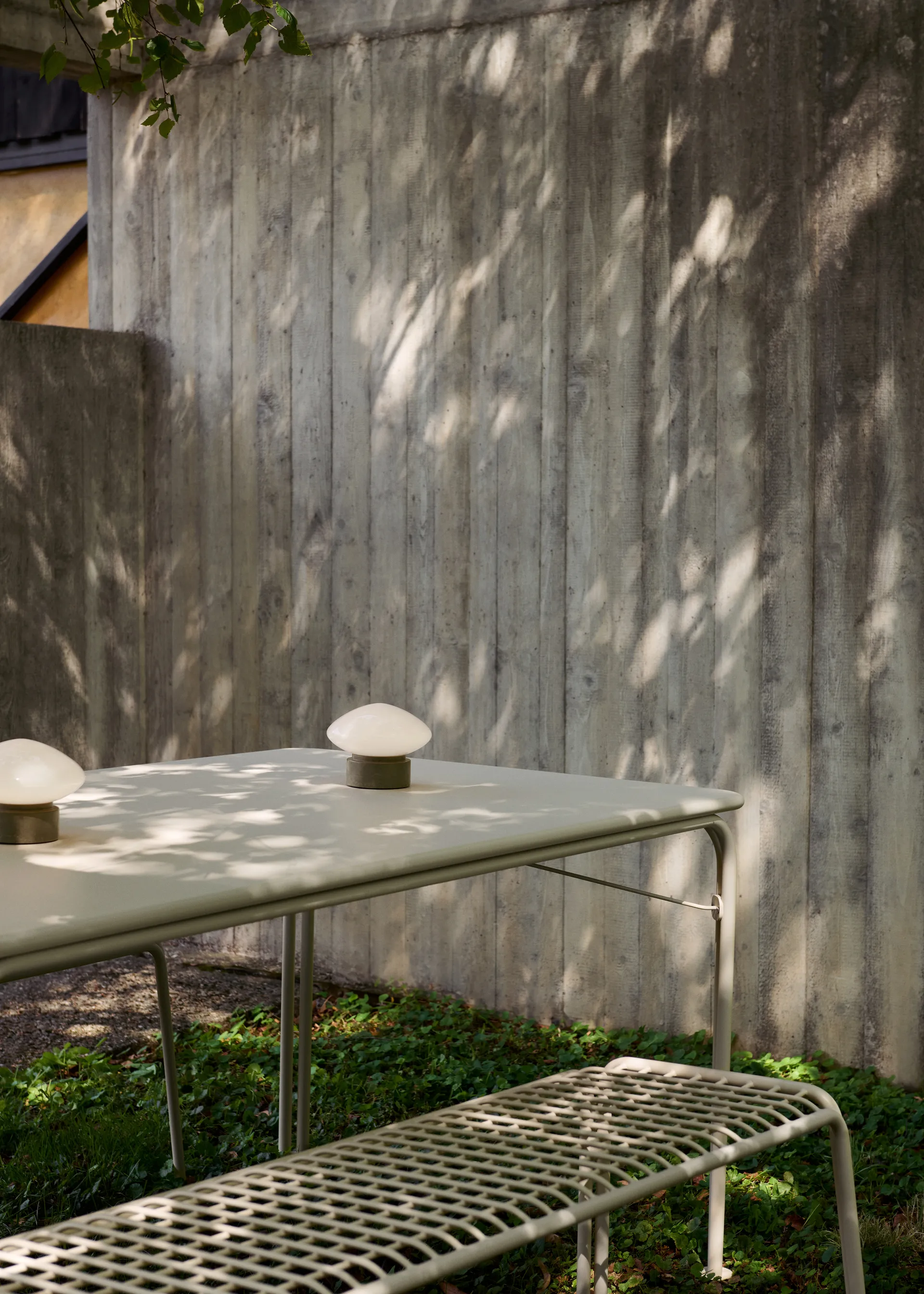 Mesa de jantar Thorvald SC113, Marfim, 160 cm &Tradition