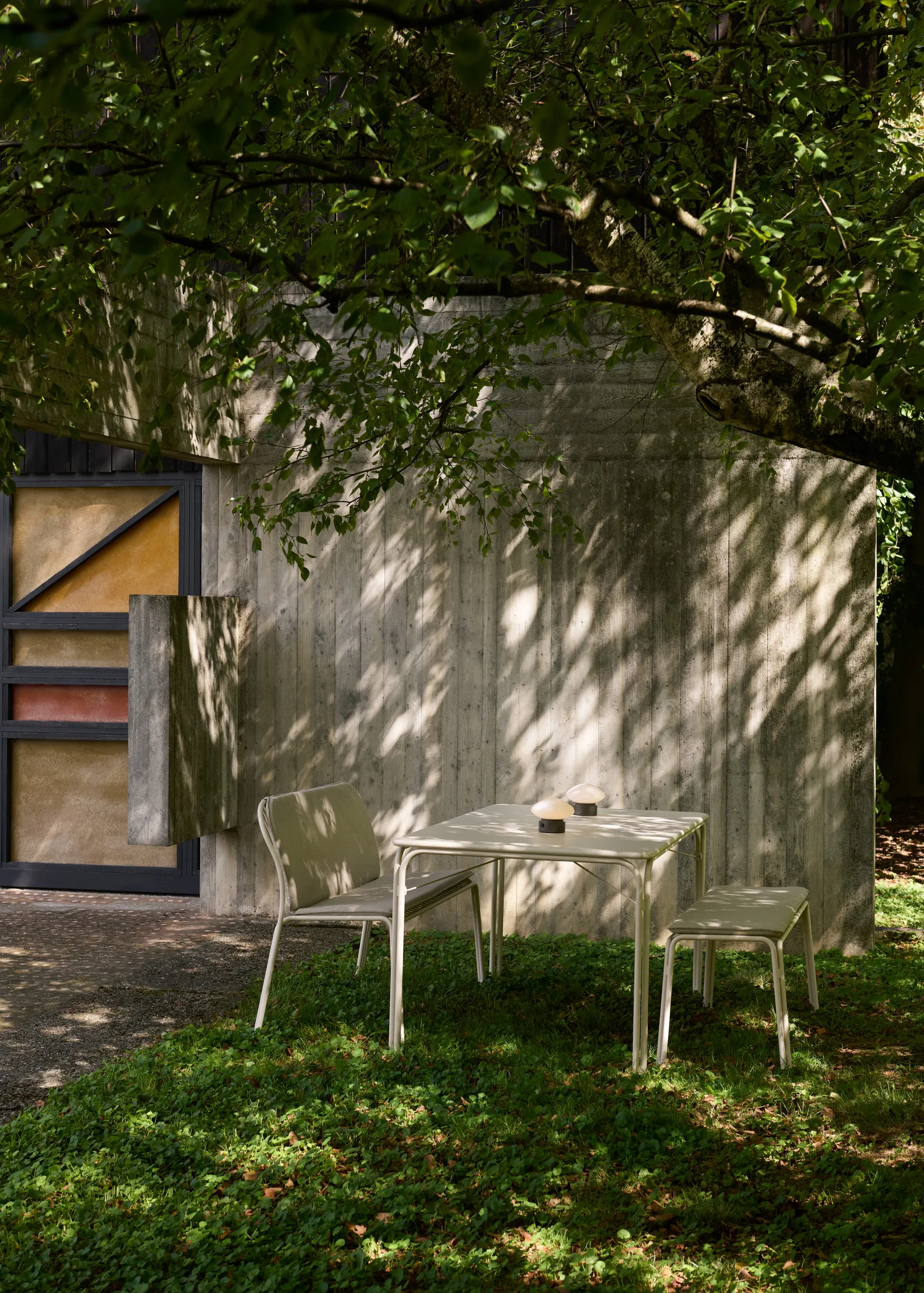 Mesa de jantar Thorvald SC113, Marfim, 160 cm &Tradition