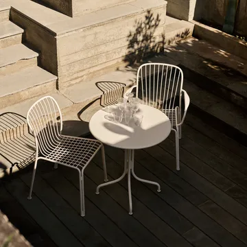 Mesa Thorvald SC96 Ø70 cm - Ivory - &Tradition