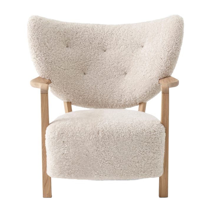 Poltrona Wulff Lounge Chair ATD2, Carvalho Oleado-Moonlight &Tradition