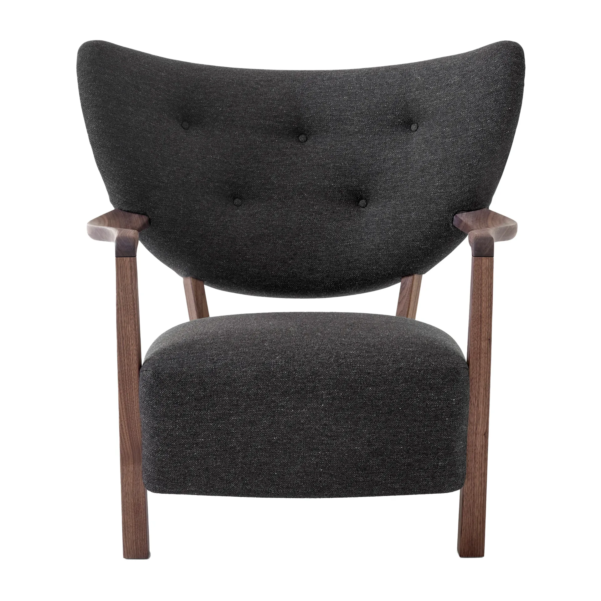 Poltrona Wulff Lounge Chair ATD2, Nogueira oleada-Hallingdal &Tradition