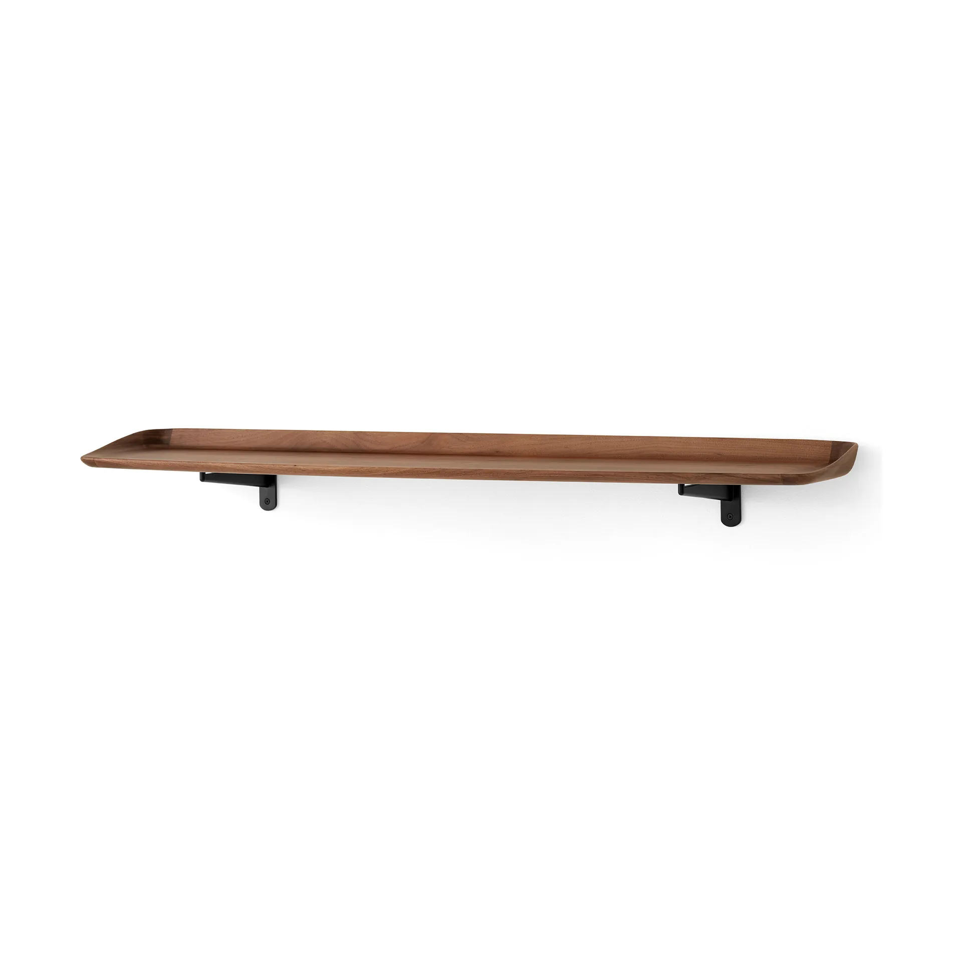 Prateleira Guild HM15 120 cm, Solid lacquered walnut &Tradition