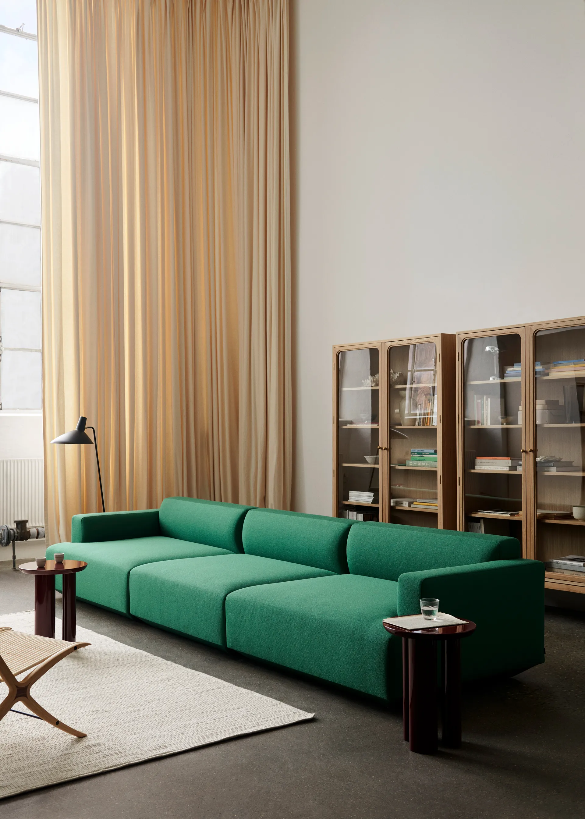 Prateleira Trace SC88 120x192x40 cm, Carvalho natural &Tradition