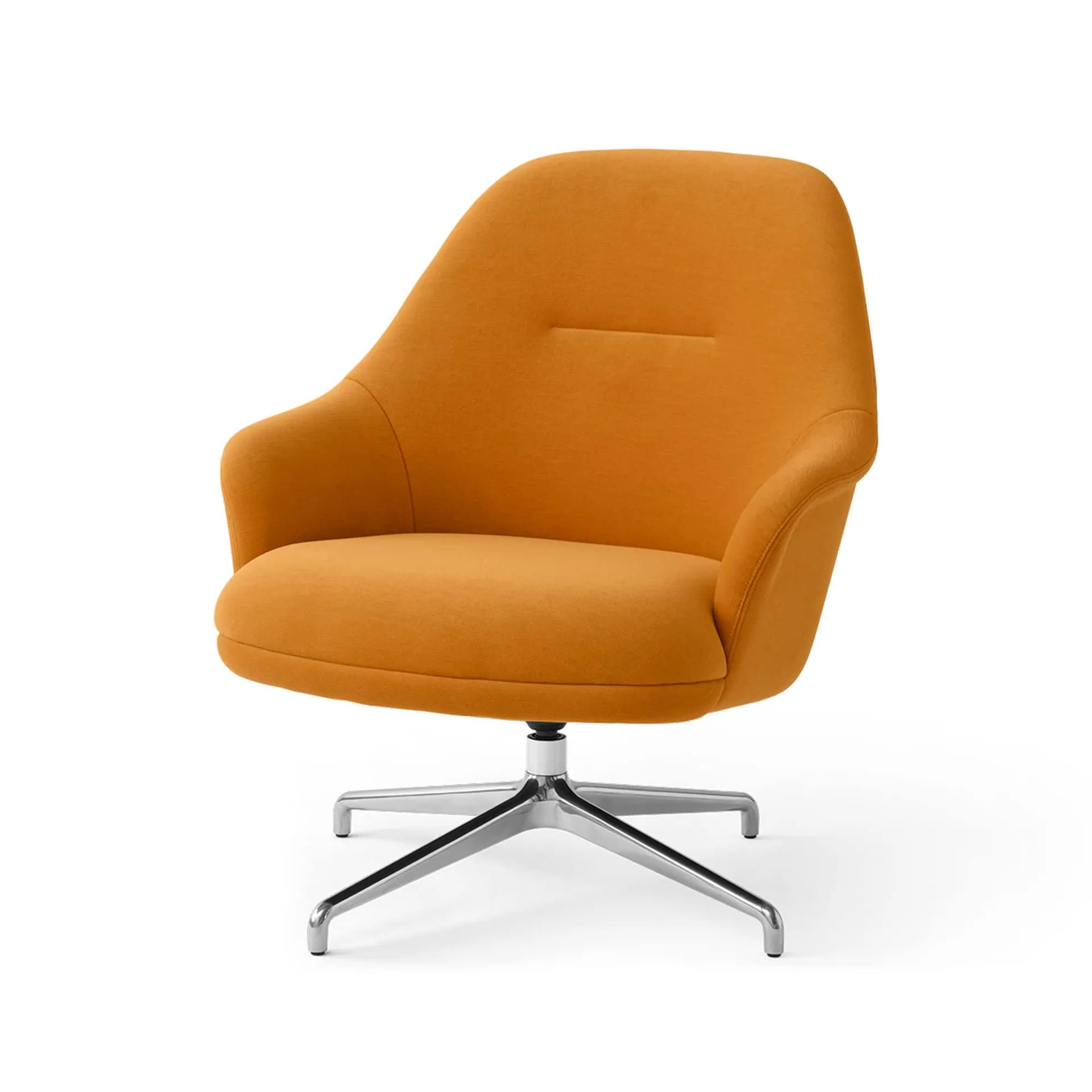 Rely HW139 poltrona lounge, Gentle 0433-alumínio &Tradition