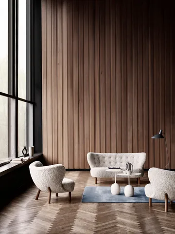 Sofá Little Petra VB2 - Carvalho oleado - Sahara - &Tradition