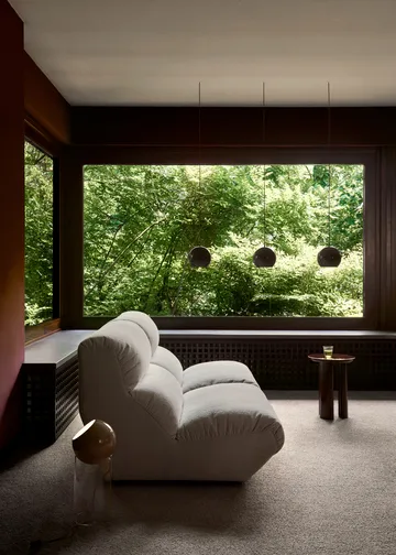Sofá modular Hi Lo configuração A Grain 61229 - &Tradition