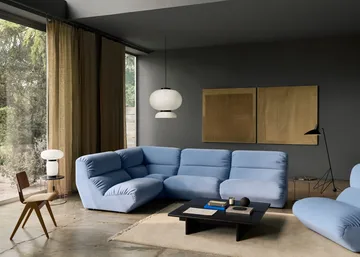 Sofá modular Hi Lo configuração C Gentle 0733 - &Tradition