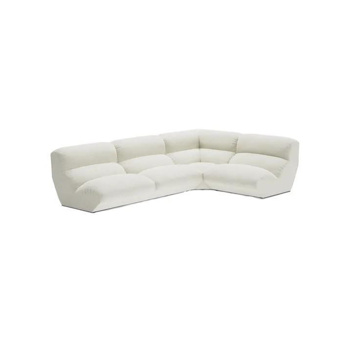 Sofá modular Hi Lo configuração E Grain 61229 - &Tradition