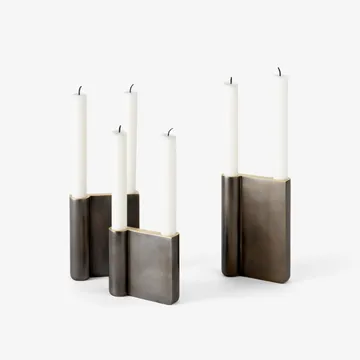 Suporte de velas Collect SC40 - bronzed brass - &Tradition