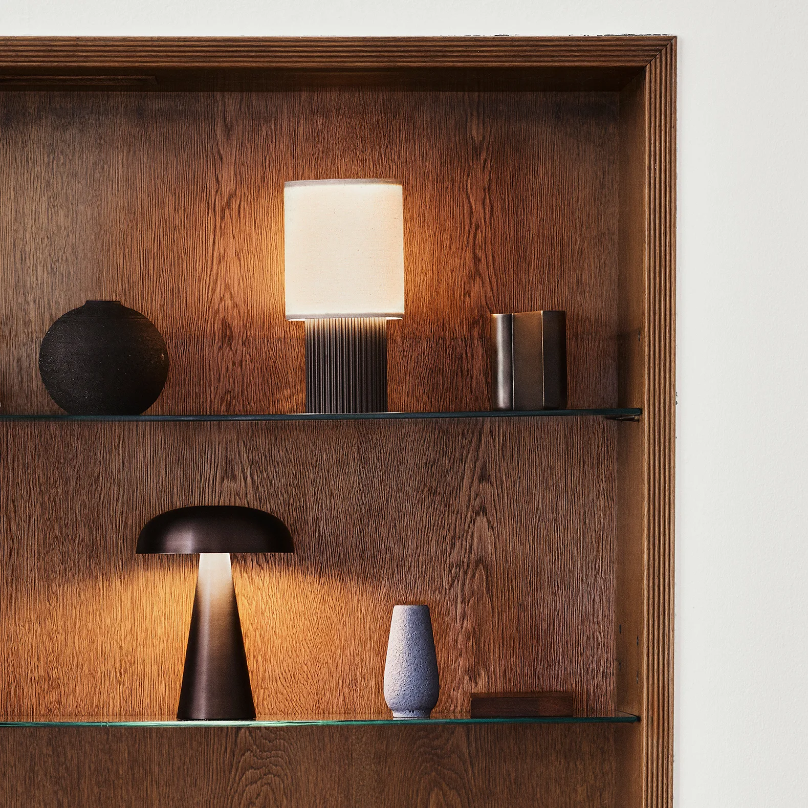 Suporte de velas Collect SC41, bronzed brass &Tradition