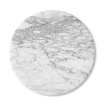 Tampo Wire Stool VP11 Ø38 cm - Bianco Carrara mármore - &Tradition