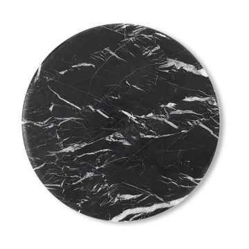 Tampo Wire Stool VP11 Ø38 cm - Nero Marquina mármore - &Tradition