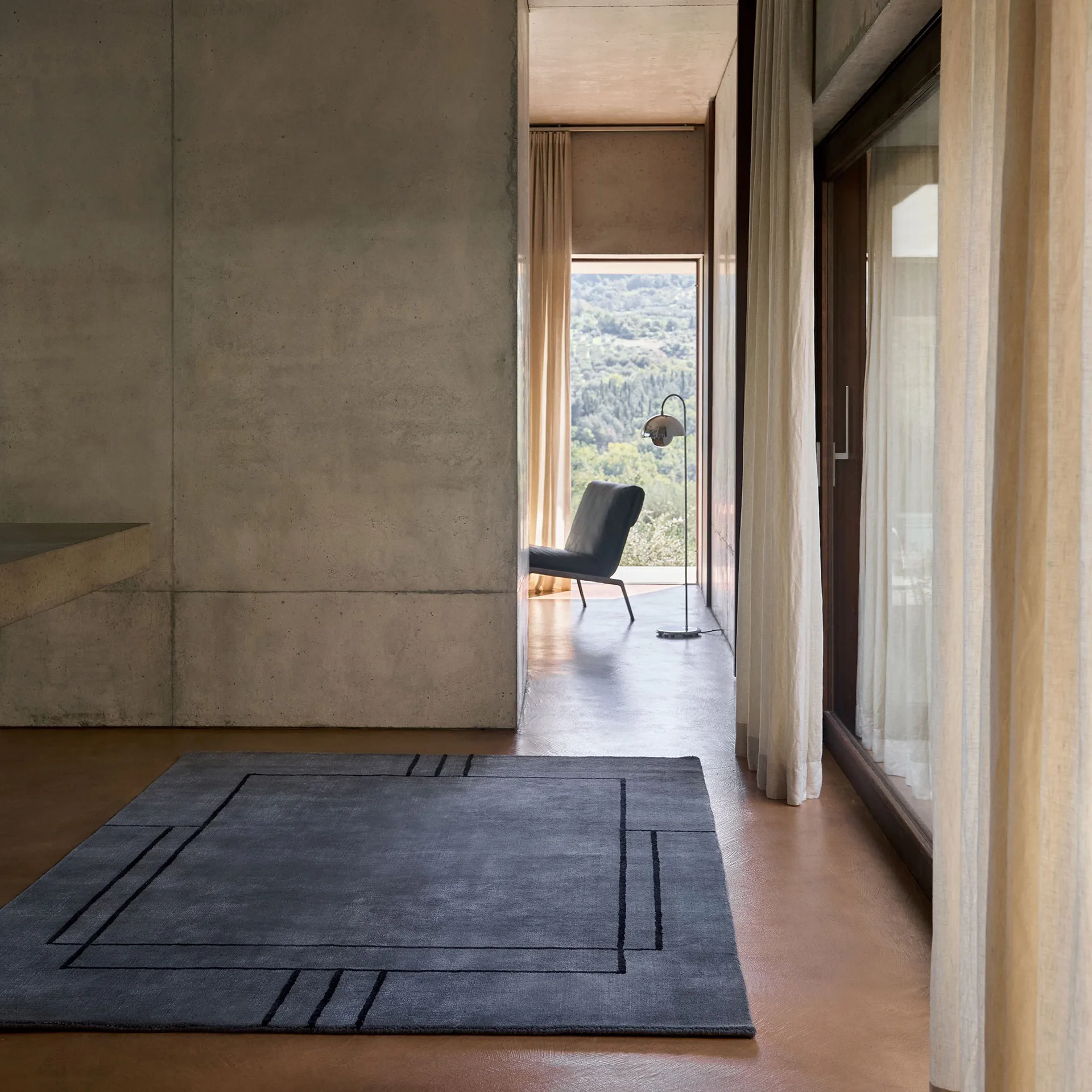 Tapete Cruise AP23 170x240 cm, Colombo Grey Blue &Tradition