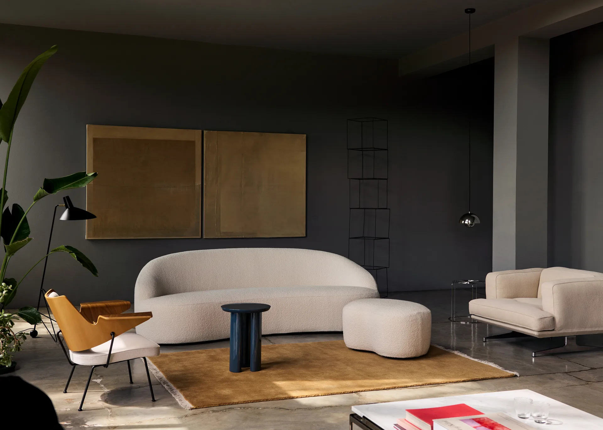 Tapete The Moor AP18 170x240 cm, Golden brown &Tradition