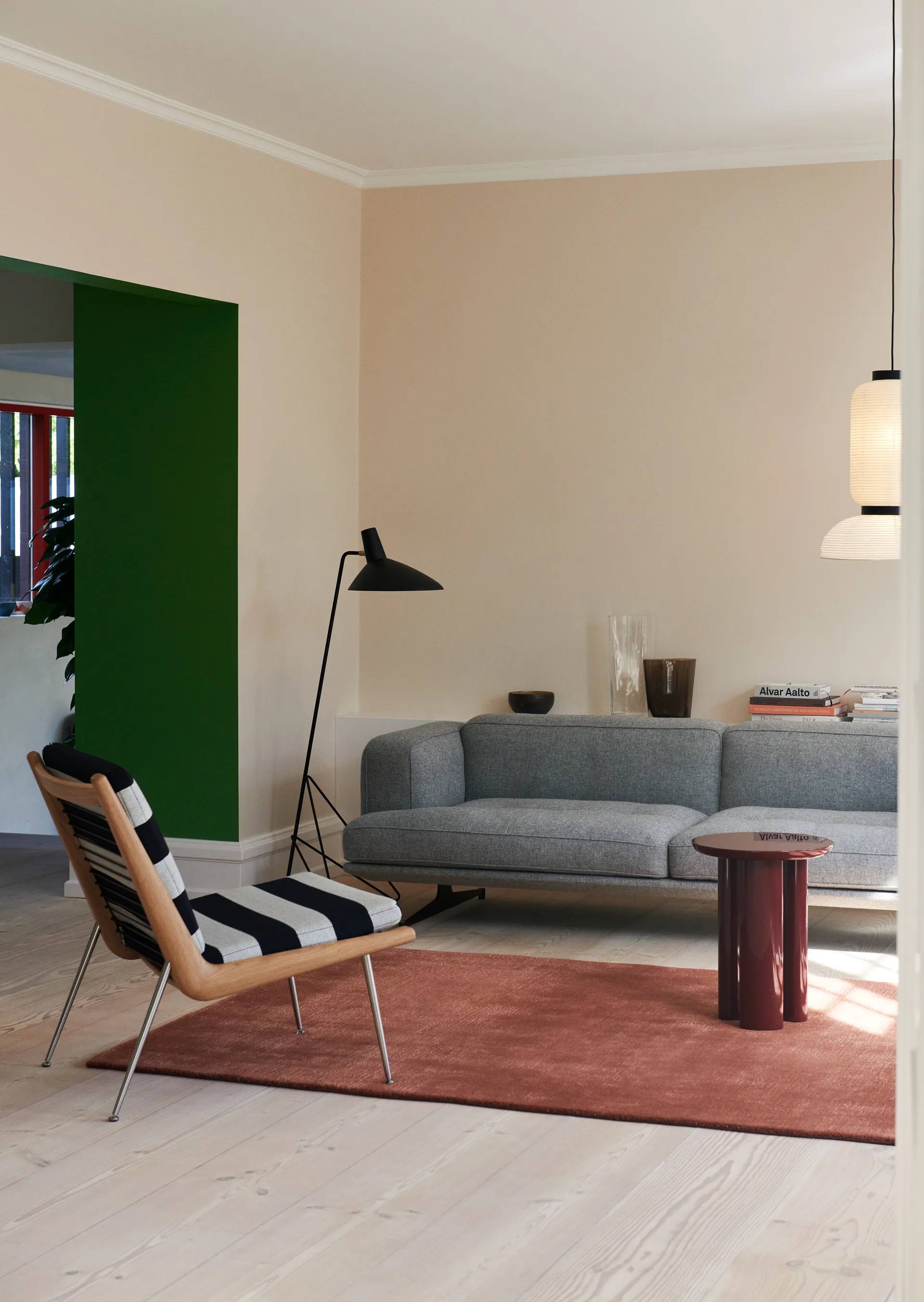 Tapete The Moor AP19 200x300cm, Red heather &Tradition