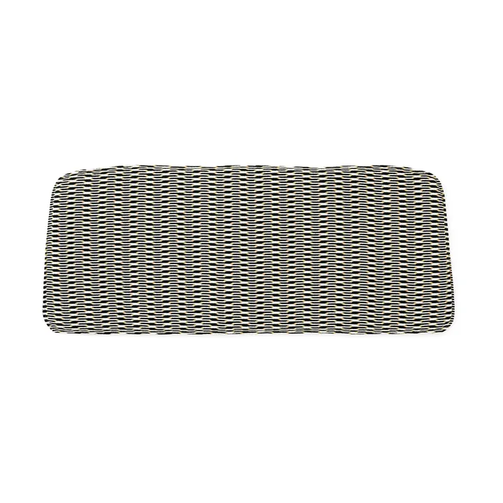 Thorvald banco SC111 almofada de assento - Marquetry bora, 121,5 cm - &Tradition