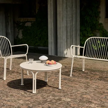 Thorvald SC108 mesa de centro - Marfim, Ø70 cm - &Tradition