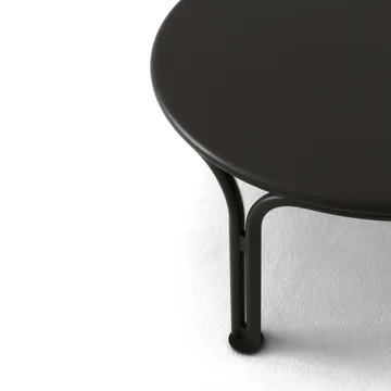 Thorvald SC108 mesa de centro - Preto quente, Ø70 cm - &Tradition