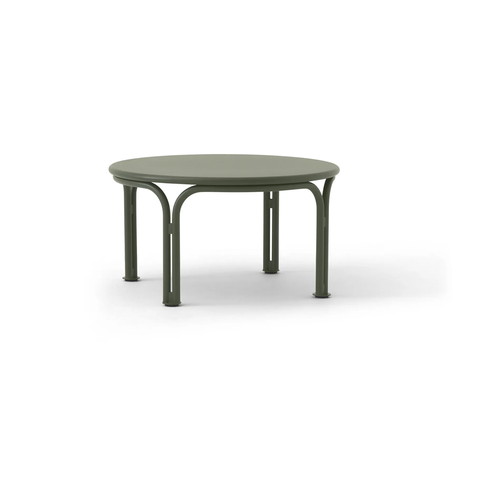 Thorvald SC108 mesa de centro, Verde bronze, Ø70 cm &Tradition